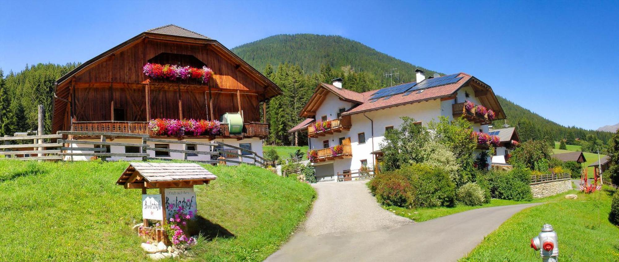 Вилла Binterhof Planca di Sopra Экстерьер фото